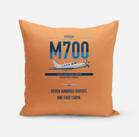 Thumbnail for Piper M700 Fury design on orange pillow