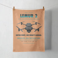 Thumbnail for BRINC LEMUR 2 design on orange towel