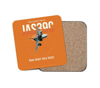 Thumbnail for Saab JAS 39C Gripen design on orange 1 piece coaster
