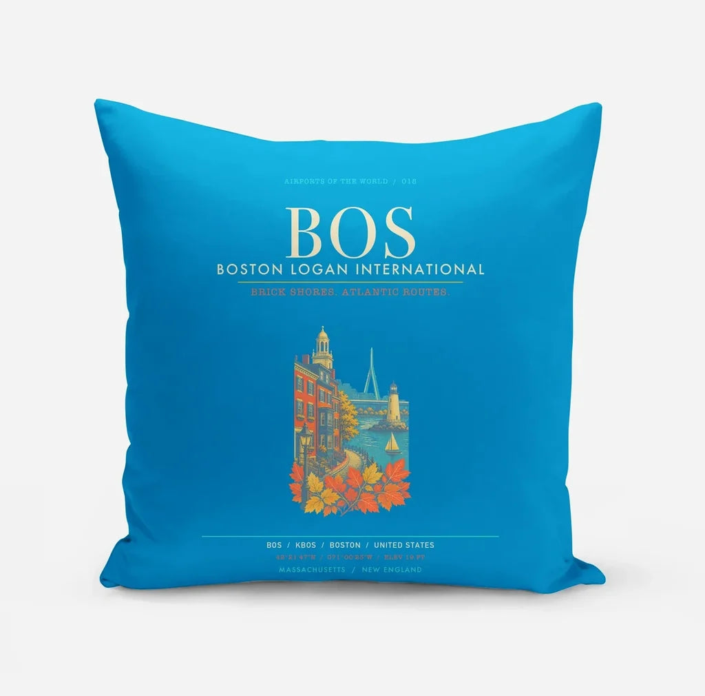 Boston Logan International Airport BOS - Turquoise