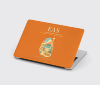 Thumbnail for San Sebastián Airport (EAS) design on orange MacBook case