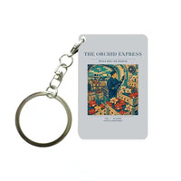 Thumbnail for VINTAGE G4233 - The Orchid Express - Designed Key Chain design on lightgray