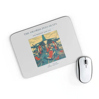 Thumbnail for VINTAGE G4538 - The Swords Into Seats - Designed Mouse Pads design on lightgray rectangle