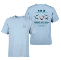 Thumbnail for DJI Air 2S design on light blue t shirt