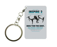 Thumbnail for DJI Inspire 2 Key Chain design on light gray key chain