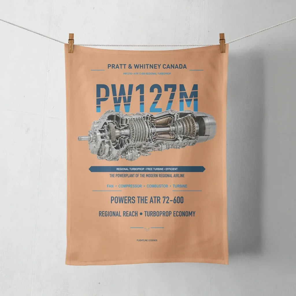 PW127M design on orange towel