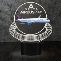 Thumbnail for Customisable Airbus A321 3D Lamp - view 10