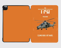Thumbnail for HAL LCH Prachand design on orange ipad tablet case