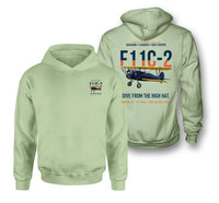 Thumbnail for F11C-2 GOSHAWK design on light green hoodie