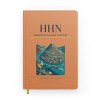 Thumbnail for Frankfurt-Hahn Airport (HHN) design on orange notebook