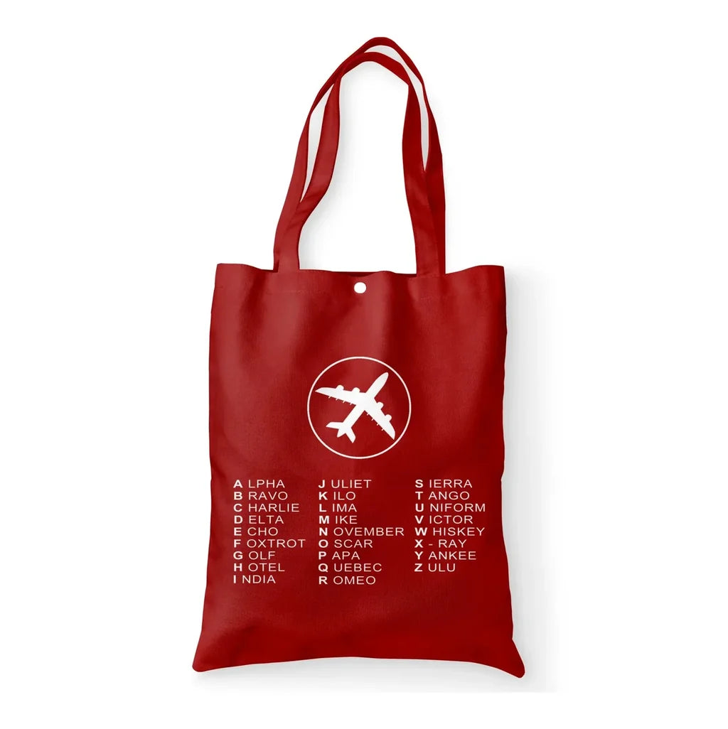 Aviation Alphabet Tote Bag - view 10