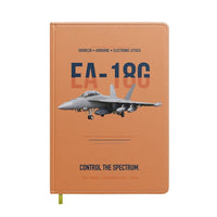 Thumbnail for EA-18G Growler Control The Spectrum design on orange notebook