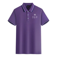 Thumbnail for Aviation Alphabet Polo Shirt - view 10