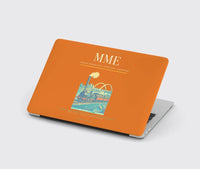 Thumbnail for Teesside International Airport (MME) design on orange MacBook case