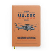 Thumbnail for Sikorsky MH-60S Seahawk design on orange notebook
