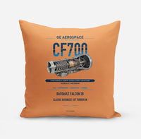 Thumbnail for CF700 design on orange pillow