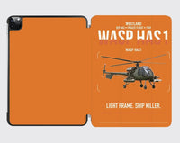 Thumbnail for Westland Wasp HAS1 design on orange ipad tablet case