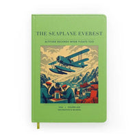 Thumbnail for VINTAGE G4296 - The Seaplane Everest - Designed Notebooks design on lightgreen