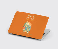 Thumbnail for Reykjavík Airport (RKV) design on orange MacBook case
