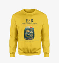 Thumbnail for Ankara Esenboga Airport ESB Sweatshirt - Yellow