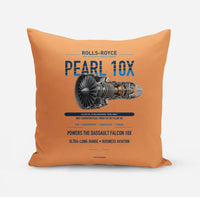 Thumbnail for PEARL 10X design on orange pillow