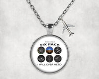 Thumbnail for Only Six Pack I Will Necklace - view 10