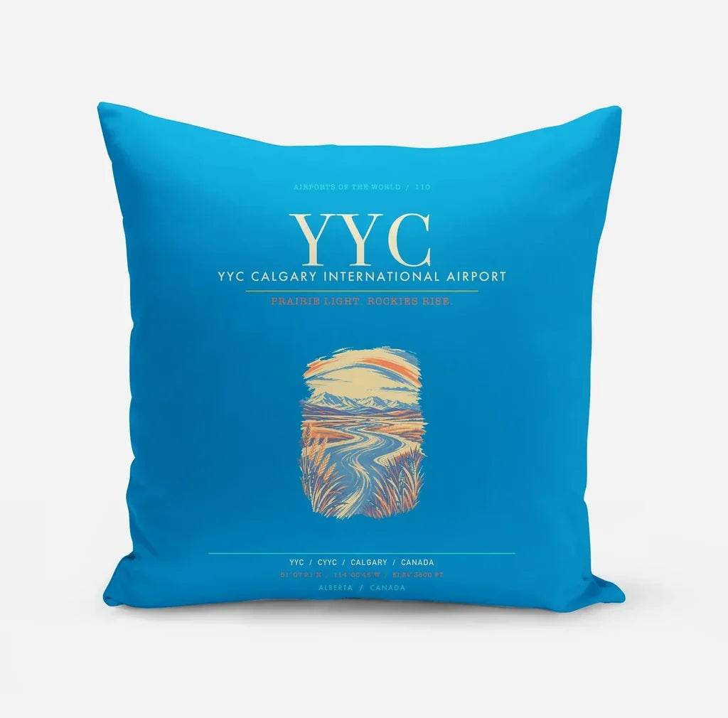 YYC Calgary International Airport - Turquoise