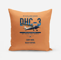 Thumbnail for DHC-3 Otter design on orange pillow