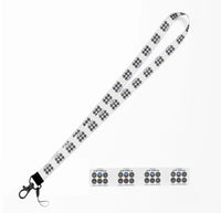 Thumbnail for The Only Six Pack I Will Ever Need lanyard - white