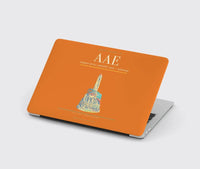 Thumbnail for Rabah Bitat Airport (AAE) design on orange MacBook case