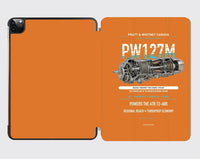 Thumbnail for PW127M design on orange ipad tablet case