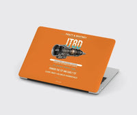 Thumbnail for JT8D design on orange MacBook case