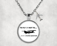 Thumbnail for Fly or Not To What Necklace - view 10