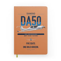 Thumbnail for Diamond DA50 RG design on orange notebook
