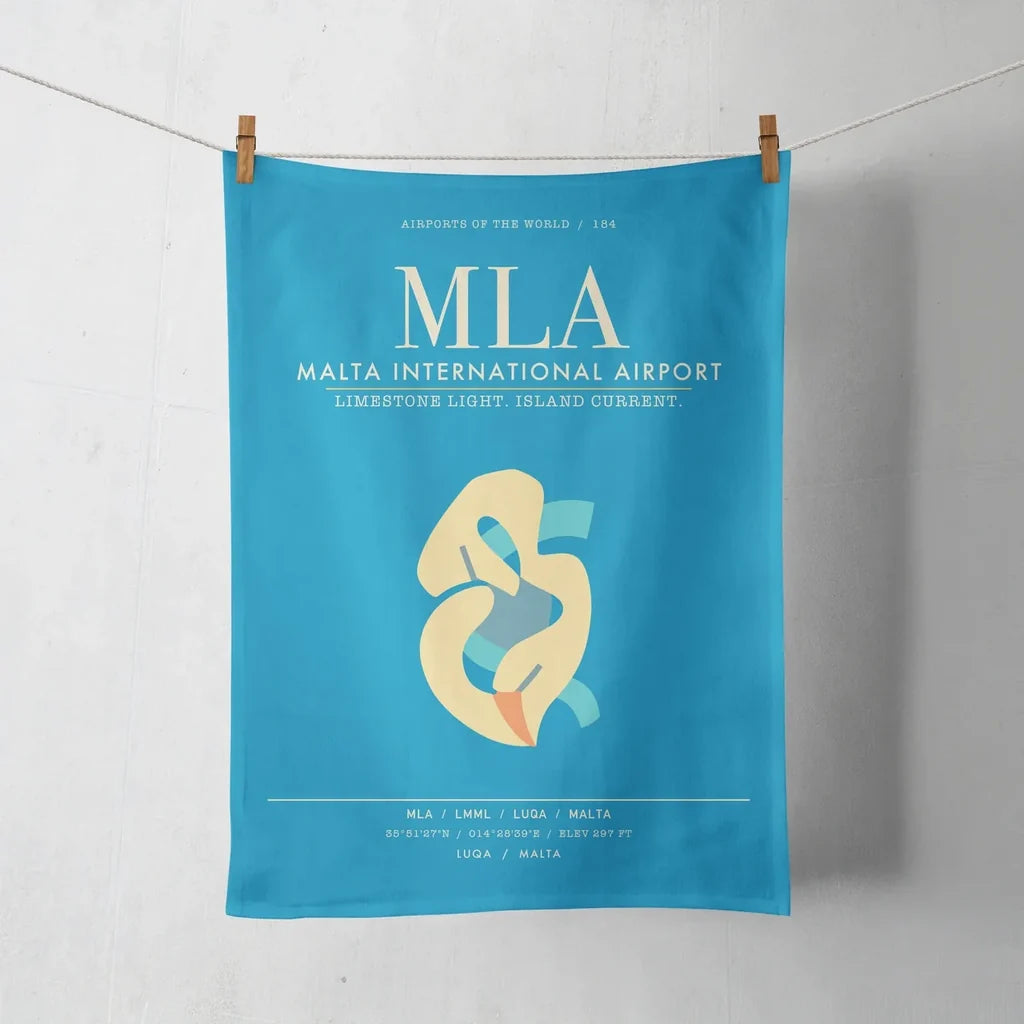 Malta International Airport MLA - Turquoise