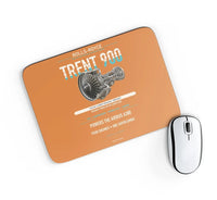 Thumbnail for TRENT 900 design on orange rectangle mouse pad