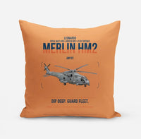 Thumbnail for Leonardo AW101 Merlin HM2 design on orange pillow