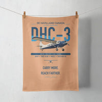 Thumbnail for DHC-3 Otter design on orange towel