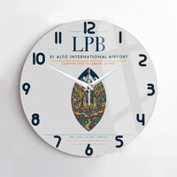 Thumbnail for El Alto International Airport LPB Wall-Clock No-Frame - Light Gray