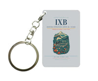 Thumbnail for Bagdogra International Airport IXB — Siliguri Key Chain design on light gray key chain