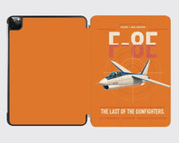 Thumbnail for F-8E Crusader design on orange ipad tablet case