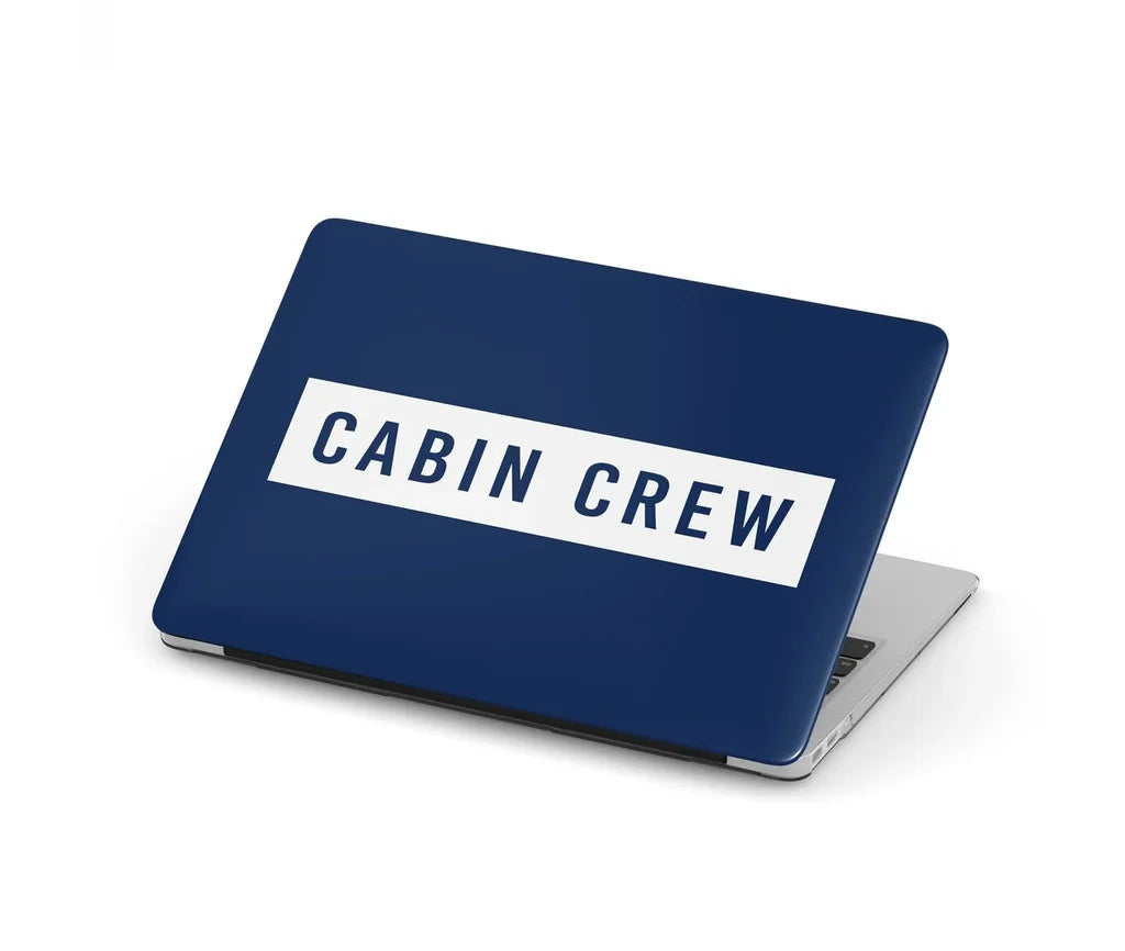 Cabin Crew Text MacBook Case - view 3