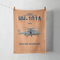 Thumbnail for Leonardo HH-101A Caesar design on orange towel