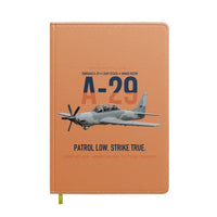 Thumbnail for A-29 Super Tucano Light Attack design on orange notebook
