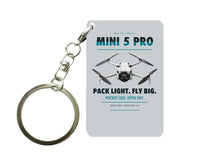 Thumbnail for DJI Mini 5 Pro Key Chain design on light gray key chain