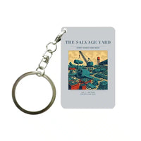 Thumbnail for VINTAGE G4509 - The Salvage Yard - Designed Key Chain design on lightgray