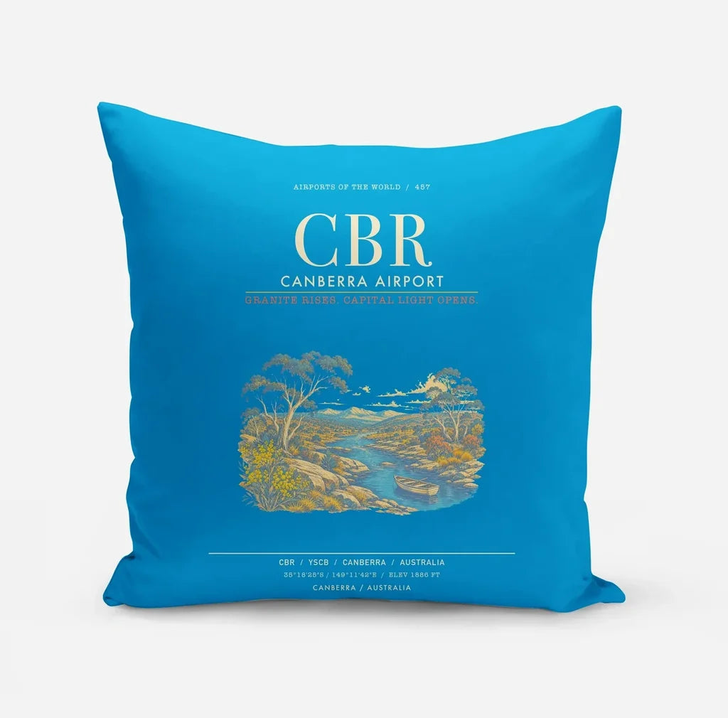 Canberra Airport CBR - Turquoise