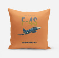 Thumbnail for F-4S Phantom II design on orange pillow