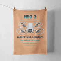 Thumbnail for DJI Neo 2 design on orange towel