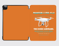 Thumbnail for DJI Phantom 4 Pro V2.0 design on orange ipad tablet case